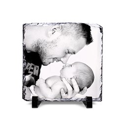 Toon details voor Subli Leisteen wit mat 20 x 20 cm. - incl. 2 voetjes Afbeelding van Subli Leisteen wit mat 20 x 20 cm. - incl. 2 voetjes